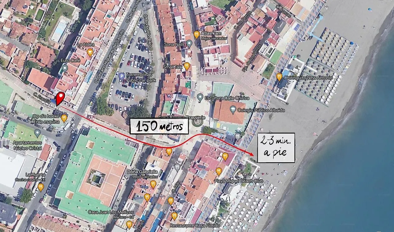 Appartement Apartamento La Carihuela Torremolinos Spanje